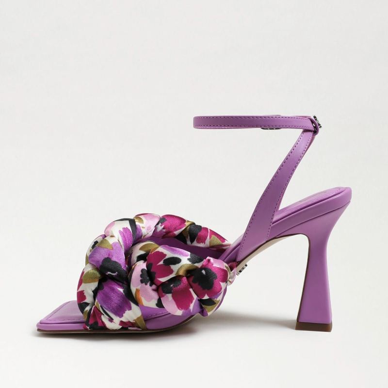 Sam Edelman Courtney Strappy Sandal-Ultra Violet Silk