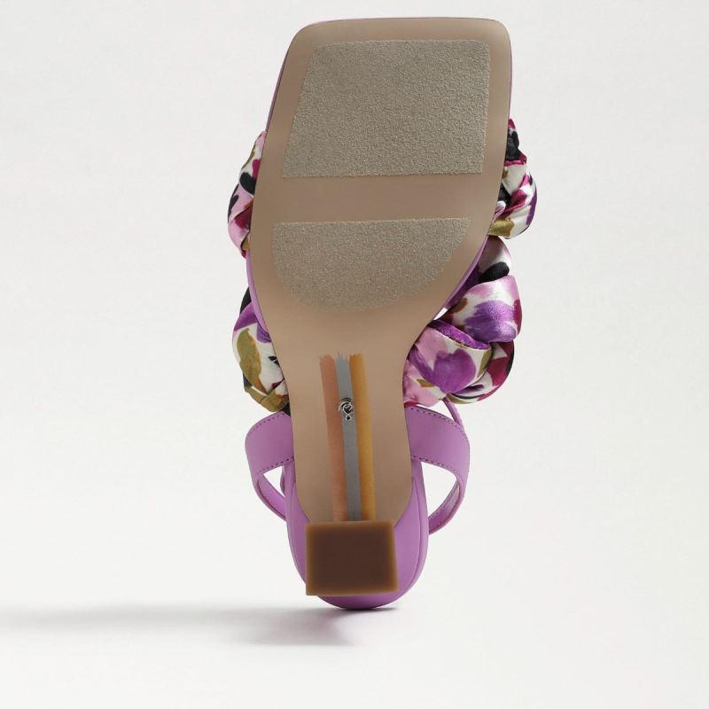 Sam Edelman Courtney Strappy Sandal-Ultra Violet Silk