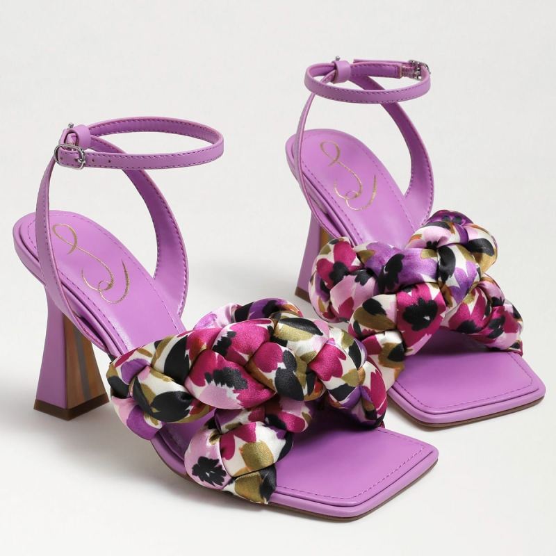 Sam Edelman Courtney Strappy Sandal-Ultra Violet Silk