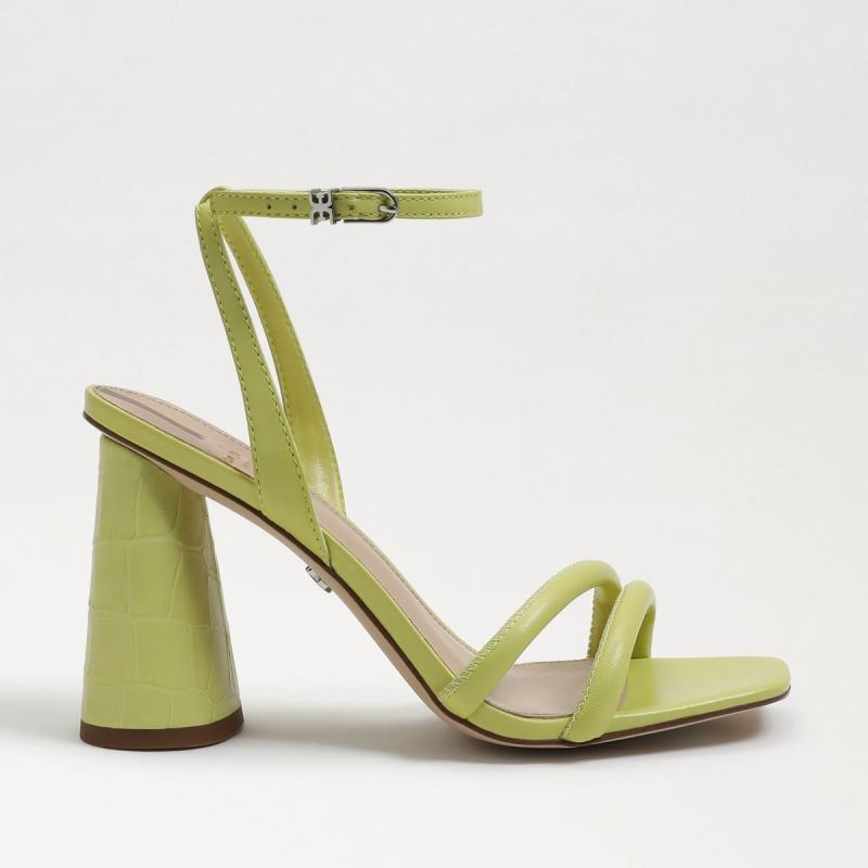 Sam Edelman Kia Block Heel Sandal-Kiwi Leather