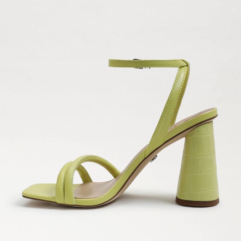 Sam Edelman Kia Block Heel Sandal-Kiwi Leather