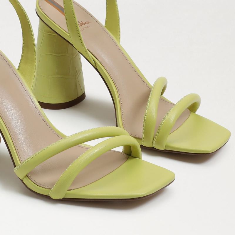 Sam Edelman Kia Block Heel Sandal-Kiwi Leather