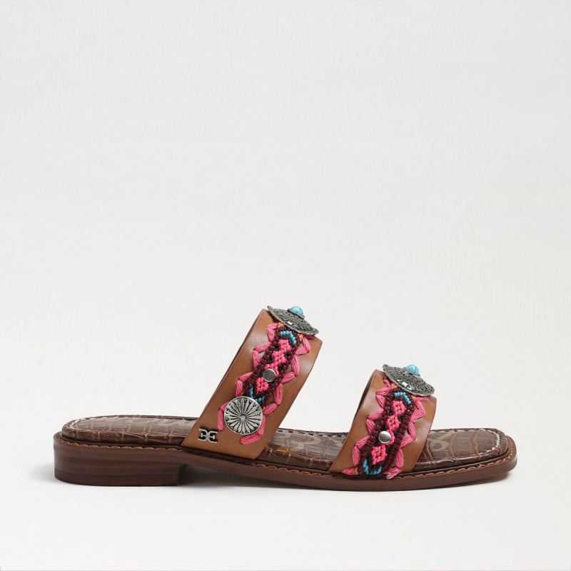 Sam Edelman Hardyn Slide Sandal-Saddle