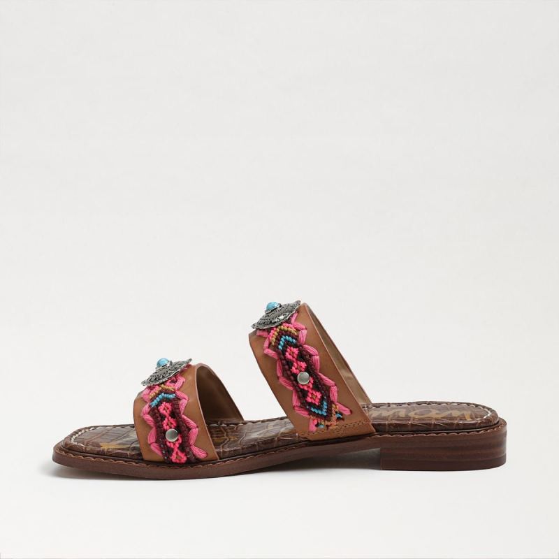 Sam Edelman Hardyn Slide Sandal-Saddle