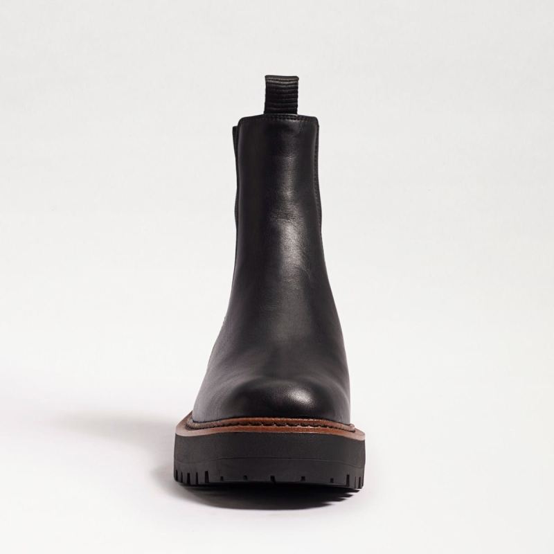 Sam Edelman Laguna Chelsea Boot-Black Leather