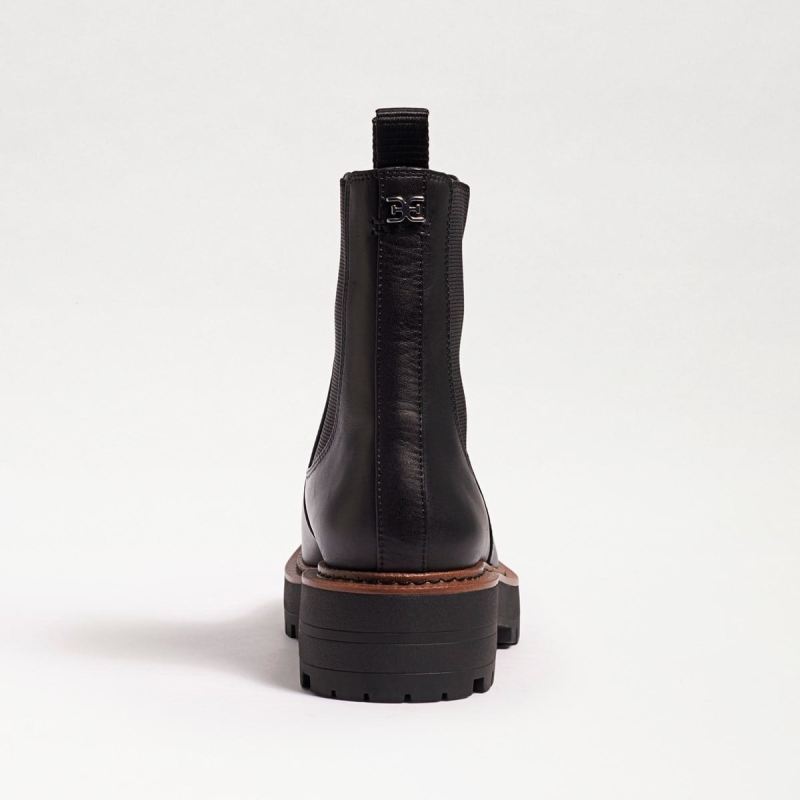Sam Edelman Laguna Chelsea Boot-Black Leather