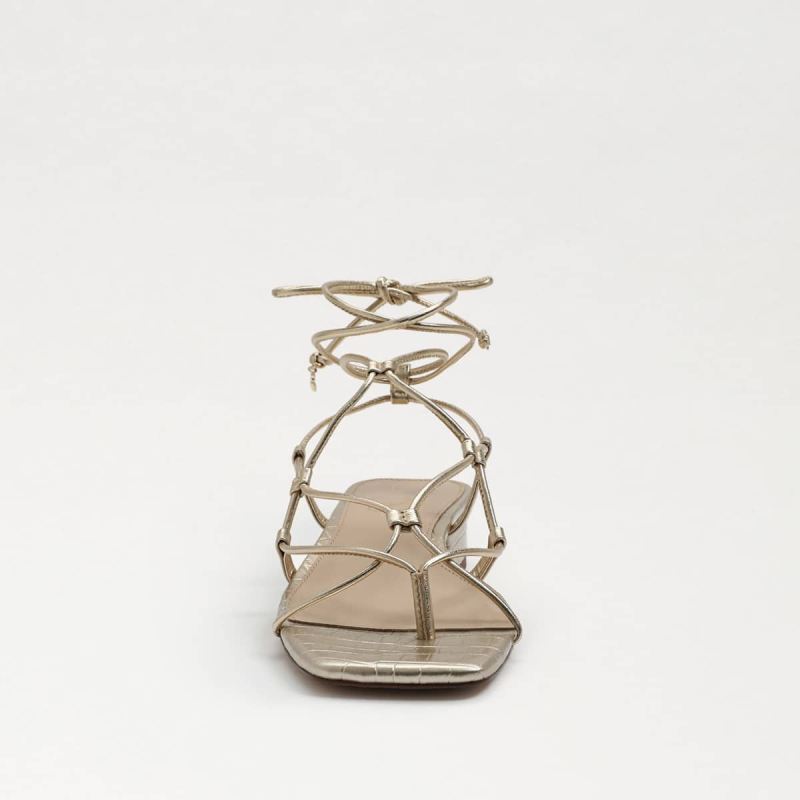 Sam Edelman Daffy Sandal-Gold Leaf Leather