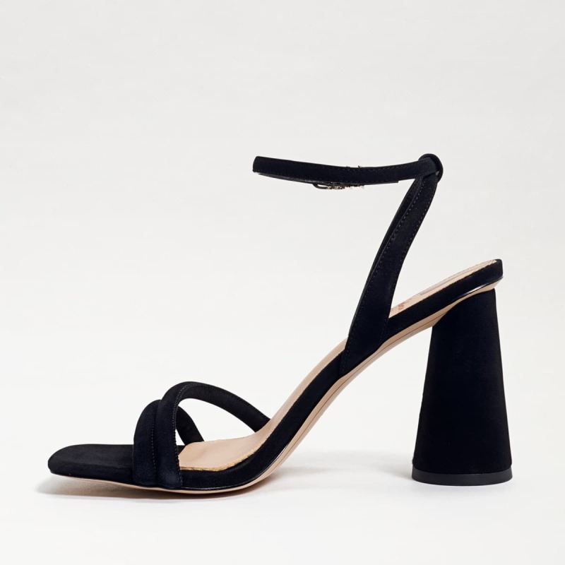 Sam Edelman Kia Block Heel Sandal-Black