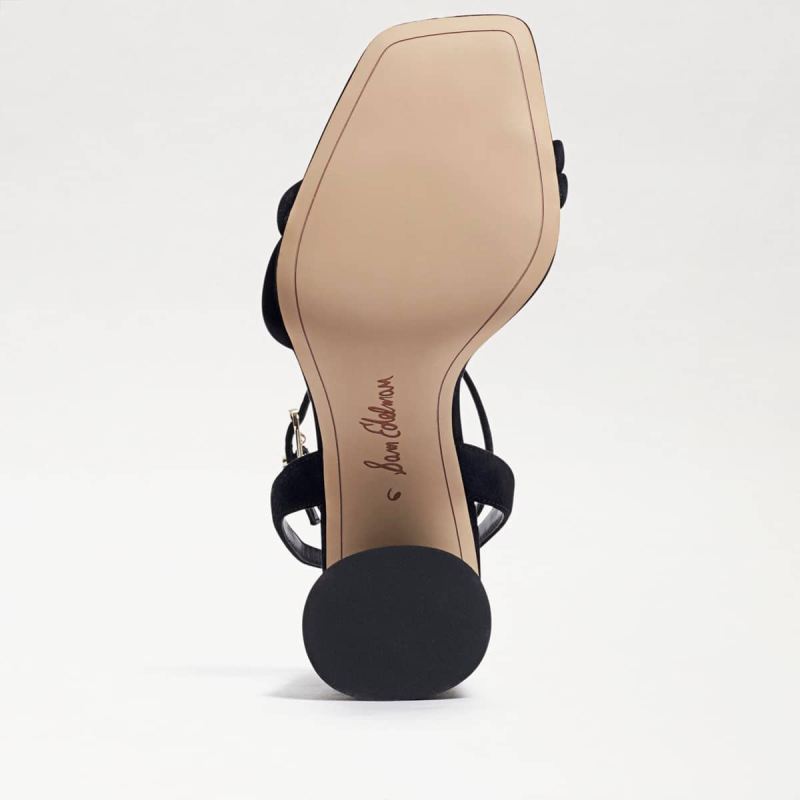 Sam Edelman Kia Block Heel Sandal-Black