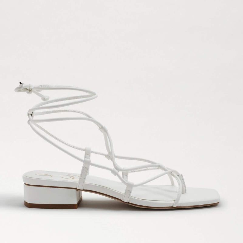 Sam Edelman Daffy Sandal-Bright White Leather