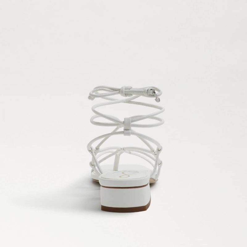 Sam Edelman Daffy Sandal-Bright White Leather