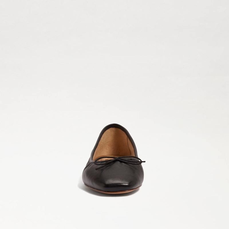 Sam Edelman Meg Ballet Flat-Black Leather