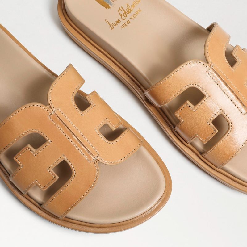Sam Edelman Valeri Slide Sandal-Natural Leather