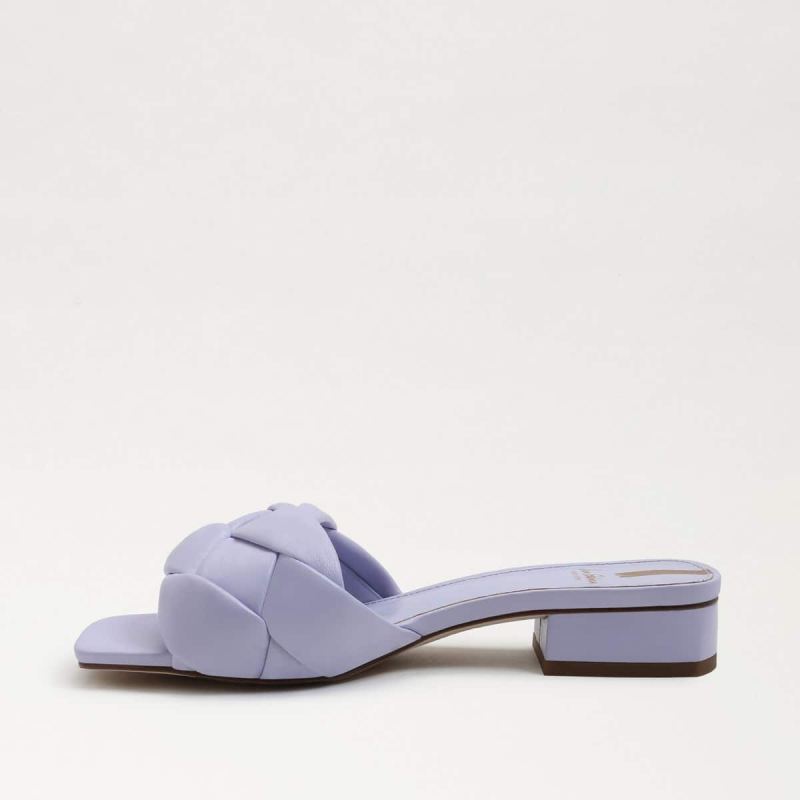 Sam Edelman Dawson Slide Sandal-Misty Lilac Leather