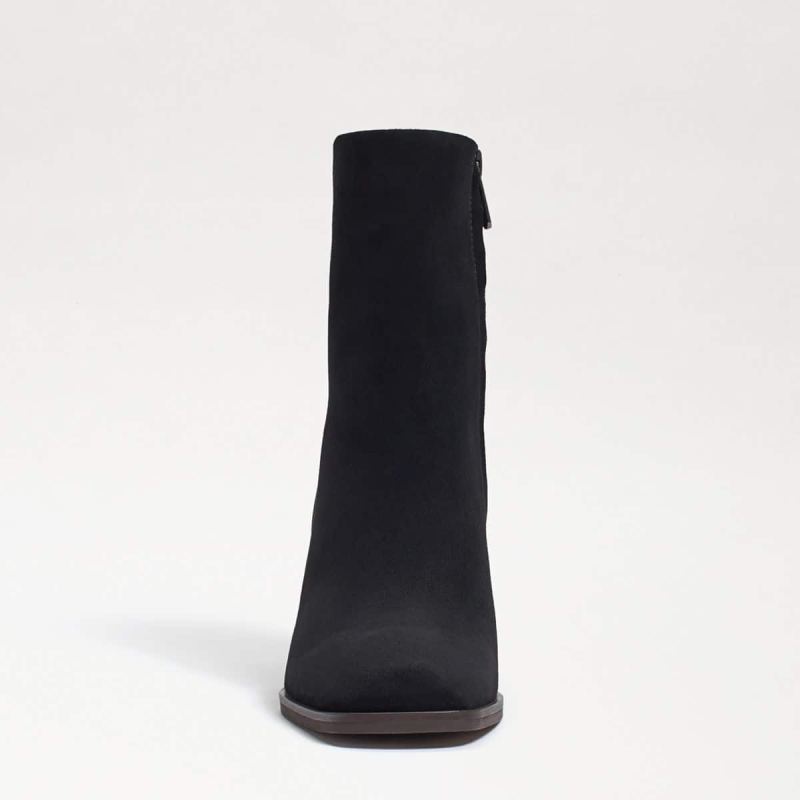 Sam Edelman Osten Ankle Bootie-Black Suede