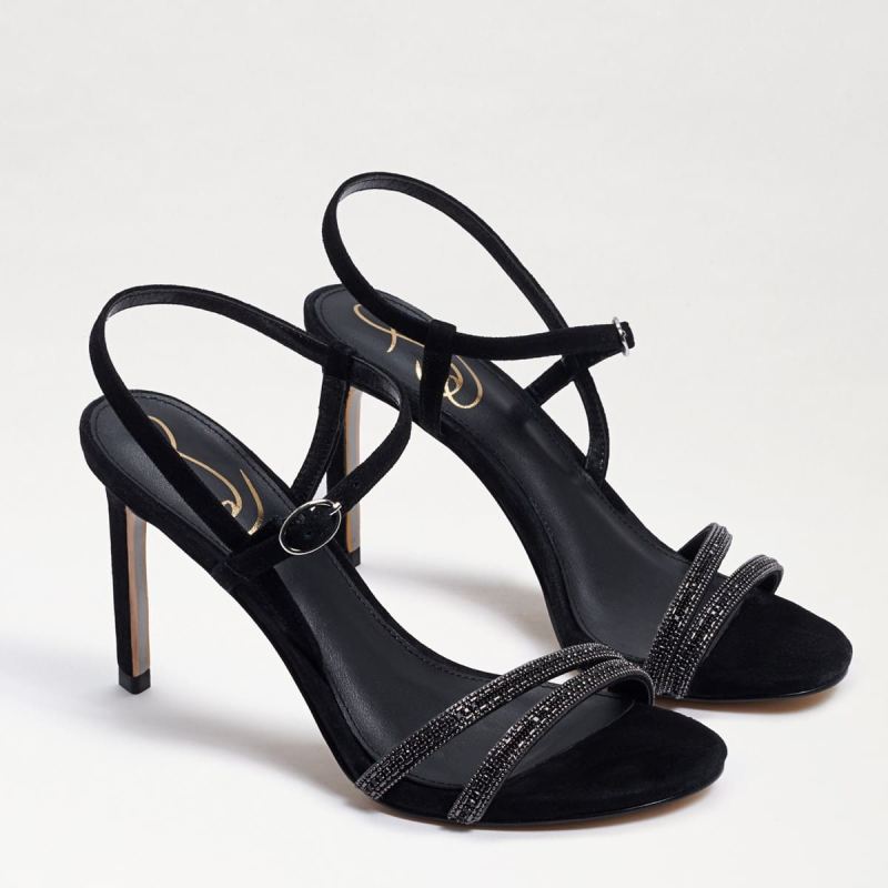Sam Edelman Daisie Stiletto-Black Suede Sam Edelman Daisie Stiletto-Black Suede