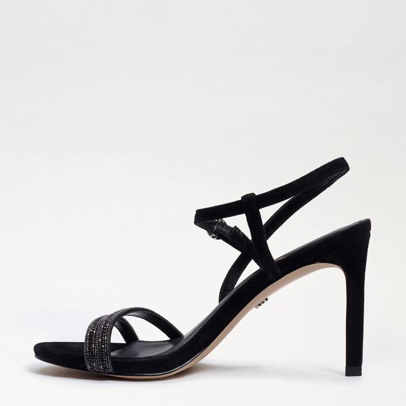 Sam Edelman Daisie Stiletto-Black Suede