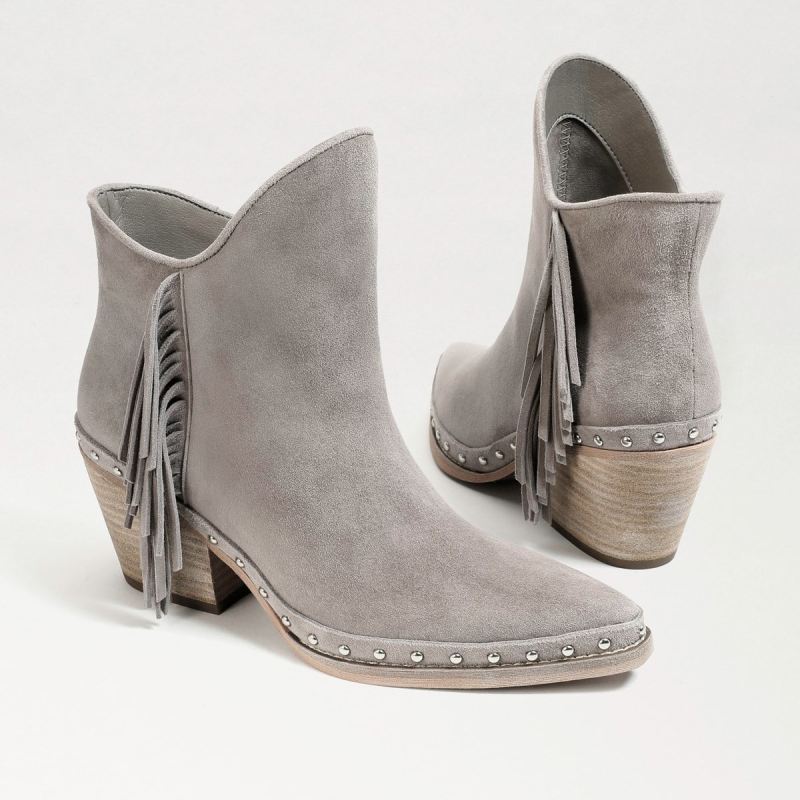 Sam Edelman Willie Western Bootie-Putty Suede