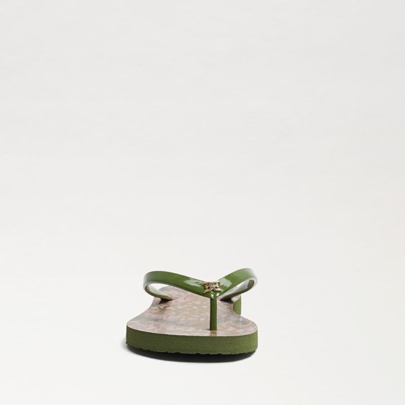 Sam Edelman Skye Flip Flop Sandal-Pink/Green Multi