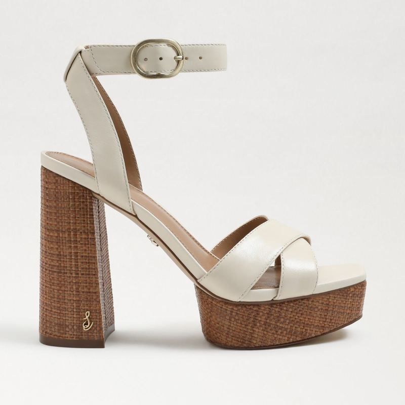 Sam Edelman Nolita Platform Sandal-Modern Ivory Leather