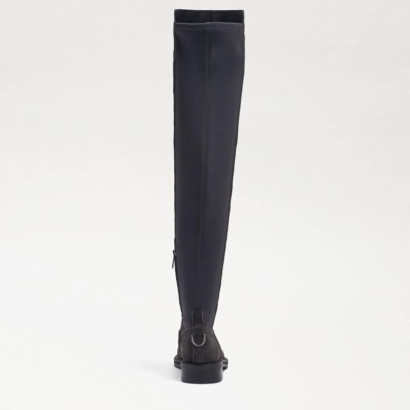 Sam Edelman Narisa Over The Knee Boot-Moonlight Grey Suede