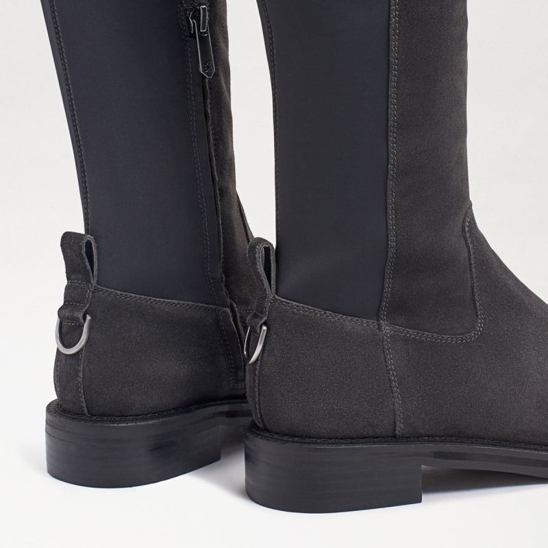 Sam Edelman Narisa Over The Knee Boot-Moonlight Grey Suede
