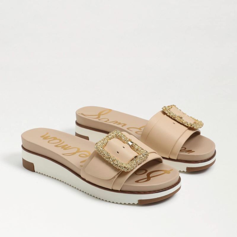 Sam Edelman Ariane Slide Sandal-Natural Sand