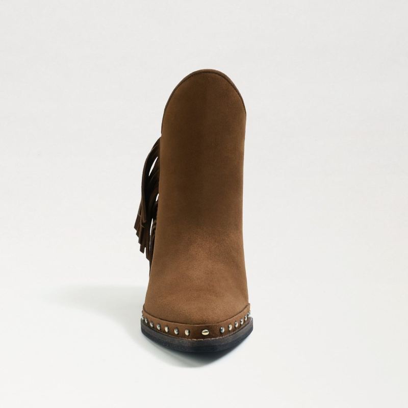 Sam Edelman Willie Western Bootie-Hazelnut Suede