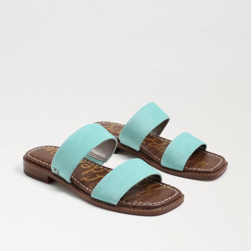 Sam Edelman Haydee Stitch Slide Sandal-Rio B - Click Image to Close