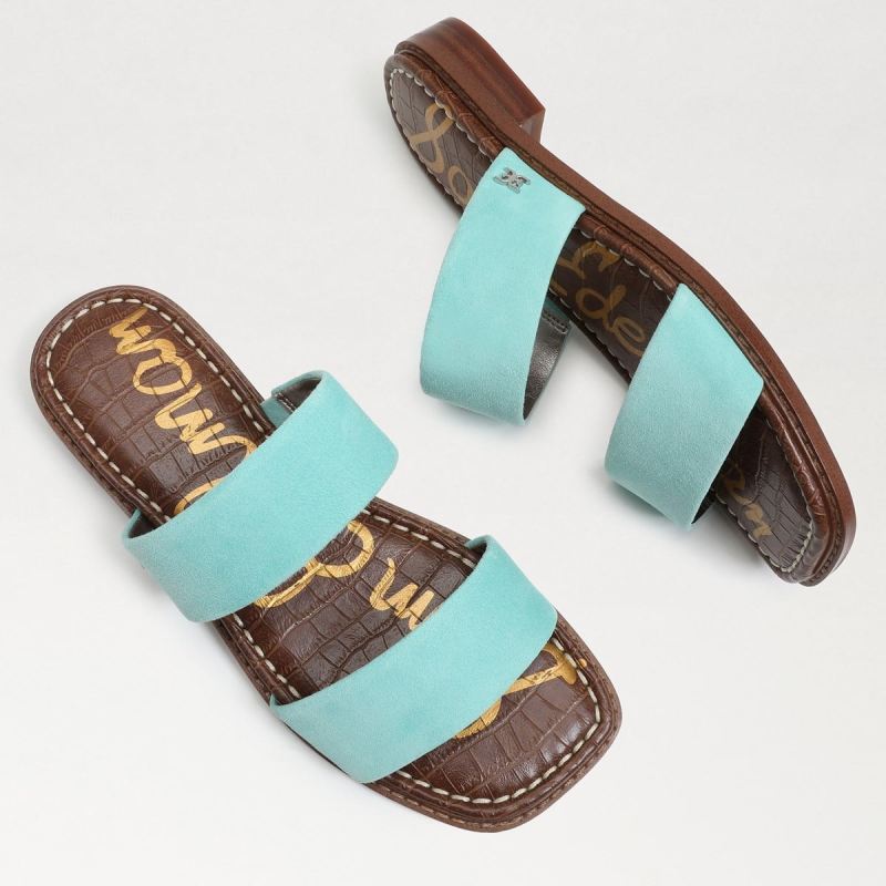 Sam Edelman Haydee Stitch Slide Sandal-Rio B