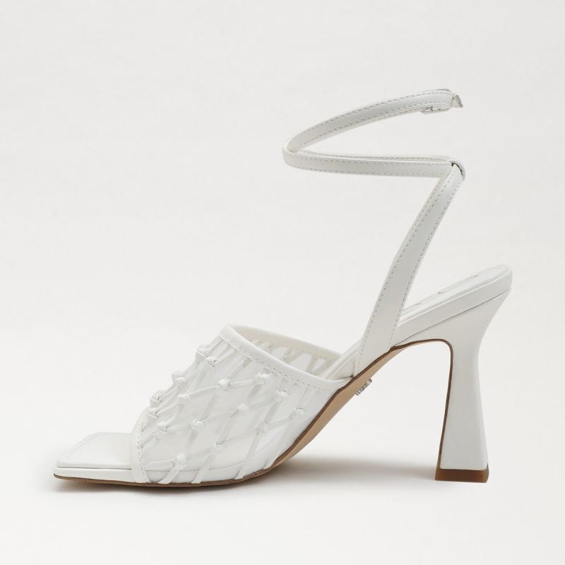 Sam Edelman Candice Heel Sandal-Bright White