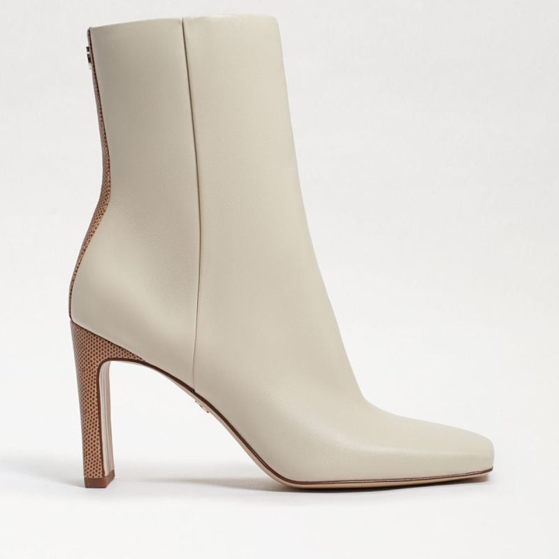 Sam Edelman Anika Ankle Bootie-Modern Ivory Leather