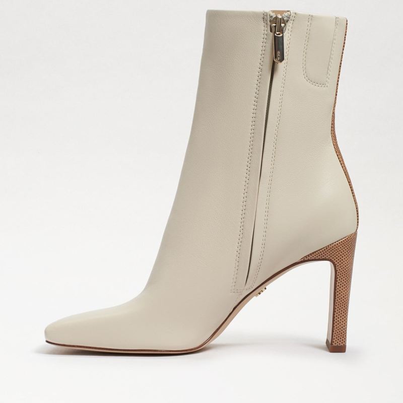 Sam Edelman Anika Ankle Bootie-Modern Ivory Leather