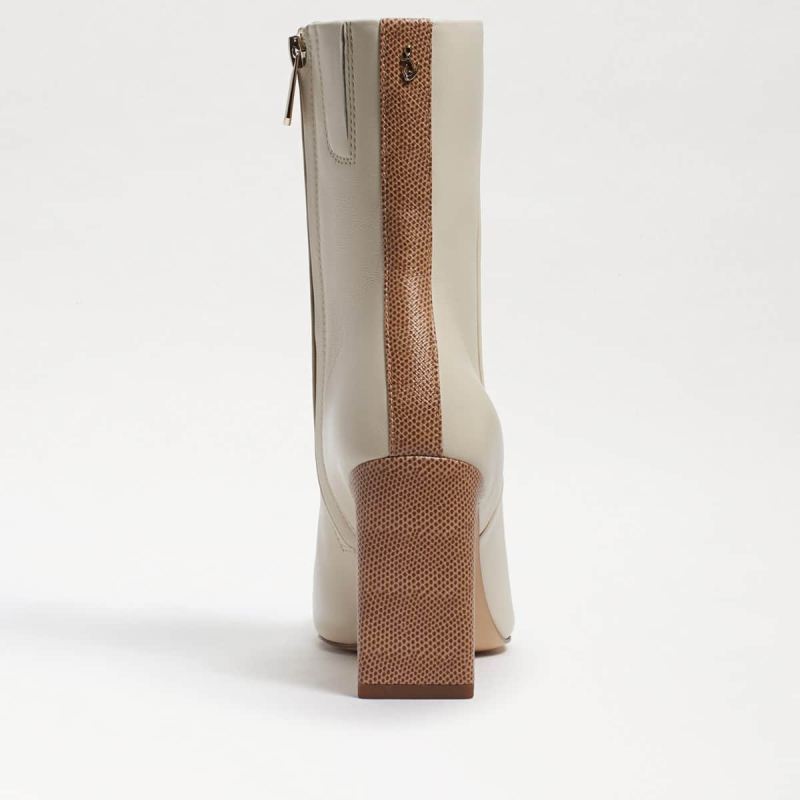 Sam Edelman Anika Ankle Bootie-Modern Ivory Leather