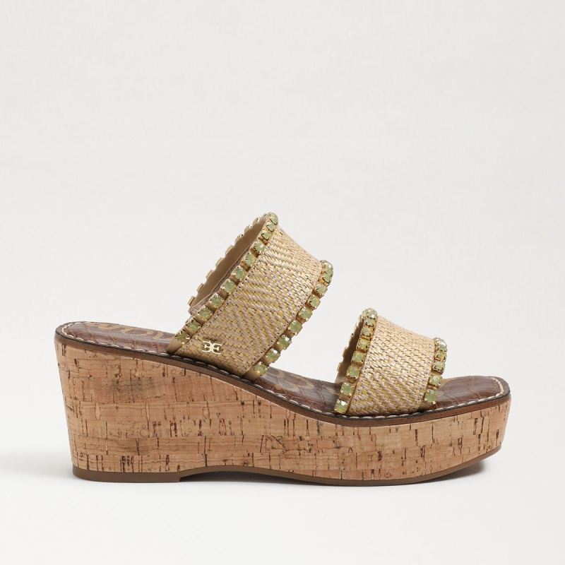 Sam Edelman Angelina Wedge-Natural Yellow