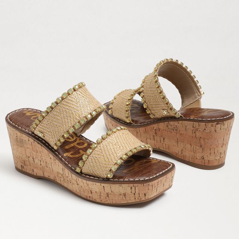 Sam Edelman Angelina Wedge-Natural Yellow