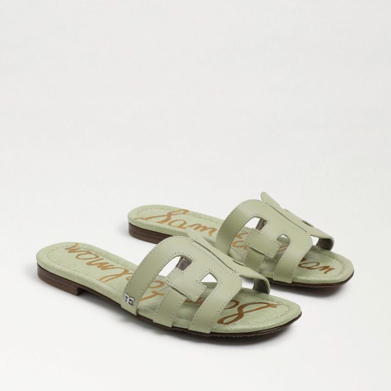 Sam Edelman Bay Slide Sandal-Pistachio Leather - Click Image to Close