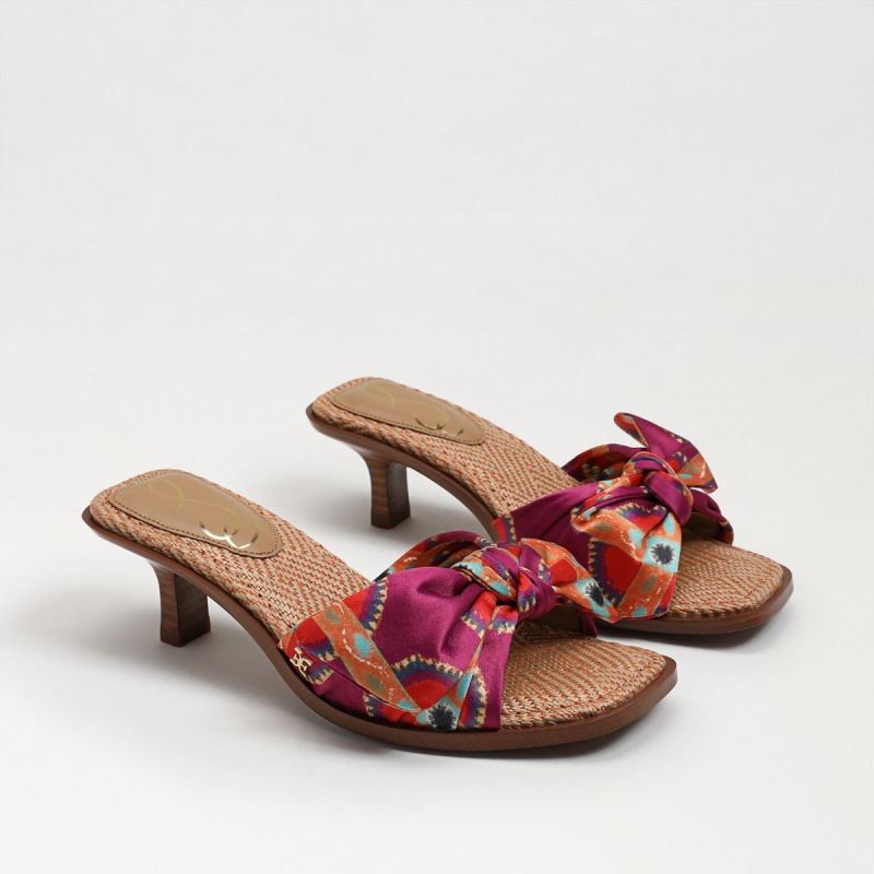 Sam Edelman Darcie Sandal-Classic Orange Multi