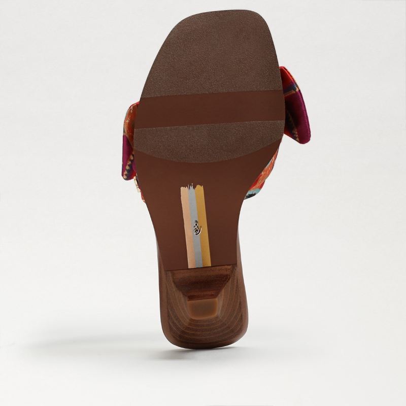 Sam Edelman Darcie Sandal-Classic Orange Multi