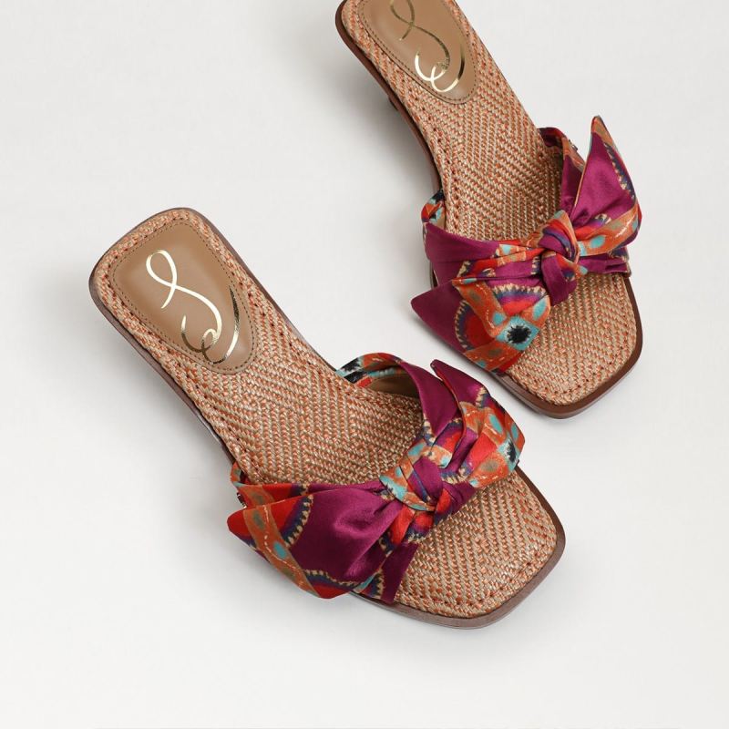 Sam Edelman Darcie Sandal-Classic Orange Multi