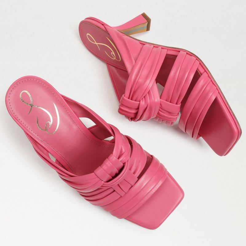 Sam Edelman Karsten Strappy Mule-Rose Leather