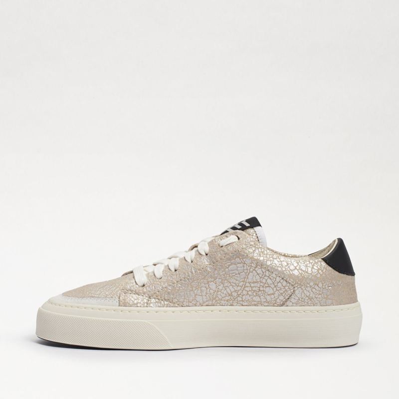 Sam Edelman Tesmina Sneaker-Silver Leather