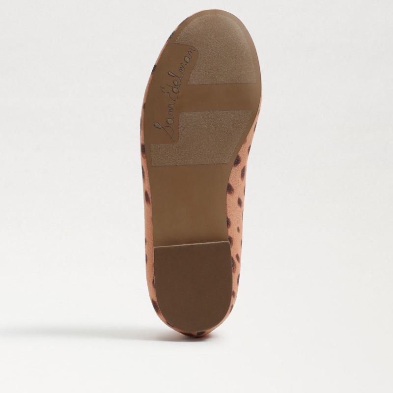 Sam Edelman Felicia Kids Ballet Flat-Tan Multi Leopard