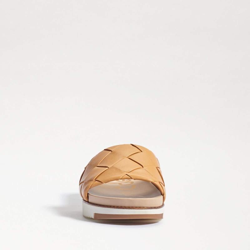 Sam Edelman Adaley Woven Slide Sandal-Natural Sand Leather