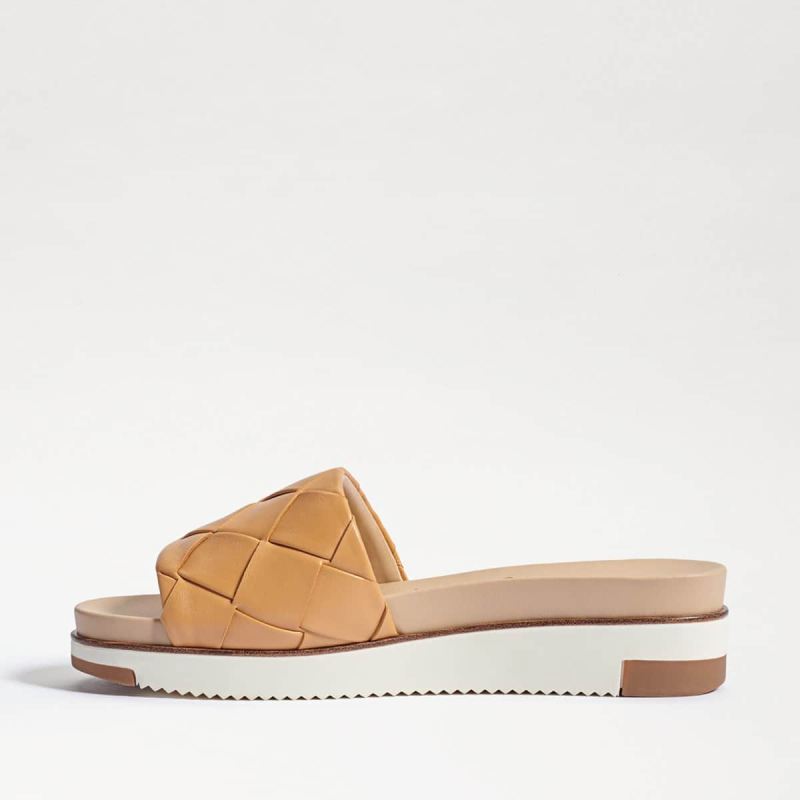 Sam Edelman Adaley Woven Slide Sandal-Natural Sand Leather