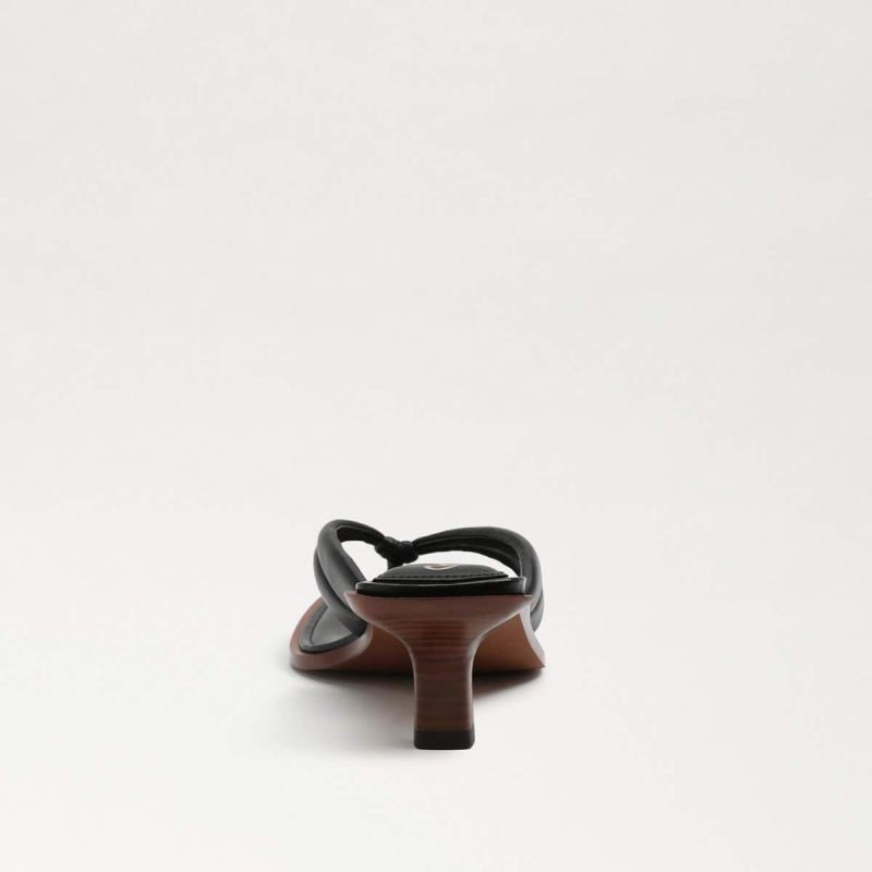 Sam Edelman Daphney Thong Sandal-Black Leather