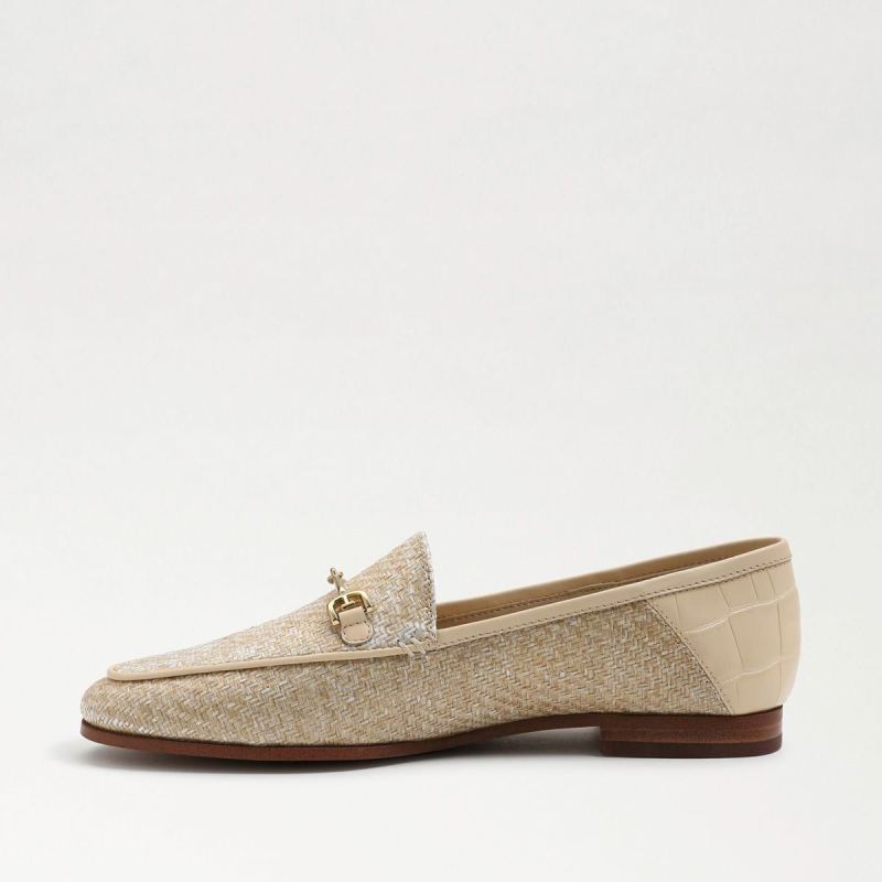 Sam Edelman Loraine Bit Loafer-Eggshell Woven