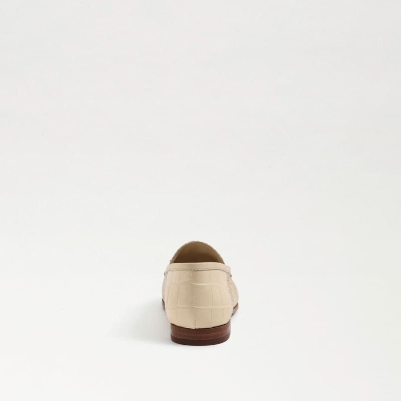 Sam Edelman Loraine Bit Loafer-Eggshell Woven