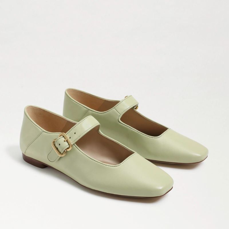 Sam Edelman Michaela Mary Jane Flat-Pistachio Sam Edelman Michaela Mary Jane Flat-Pistachio