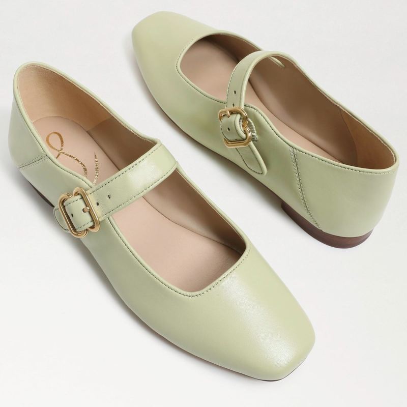 Sam Edelman Michaela Mary Jane Flat-Pistachio